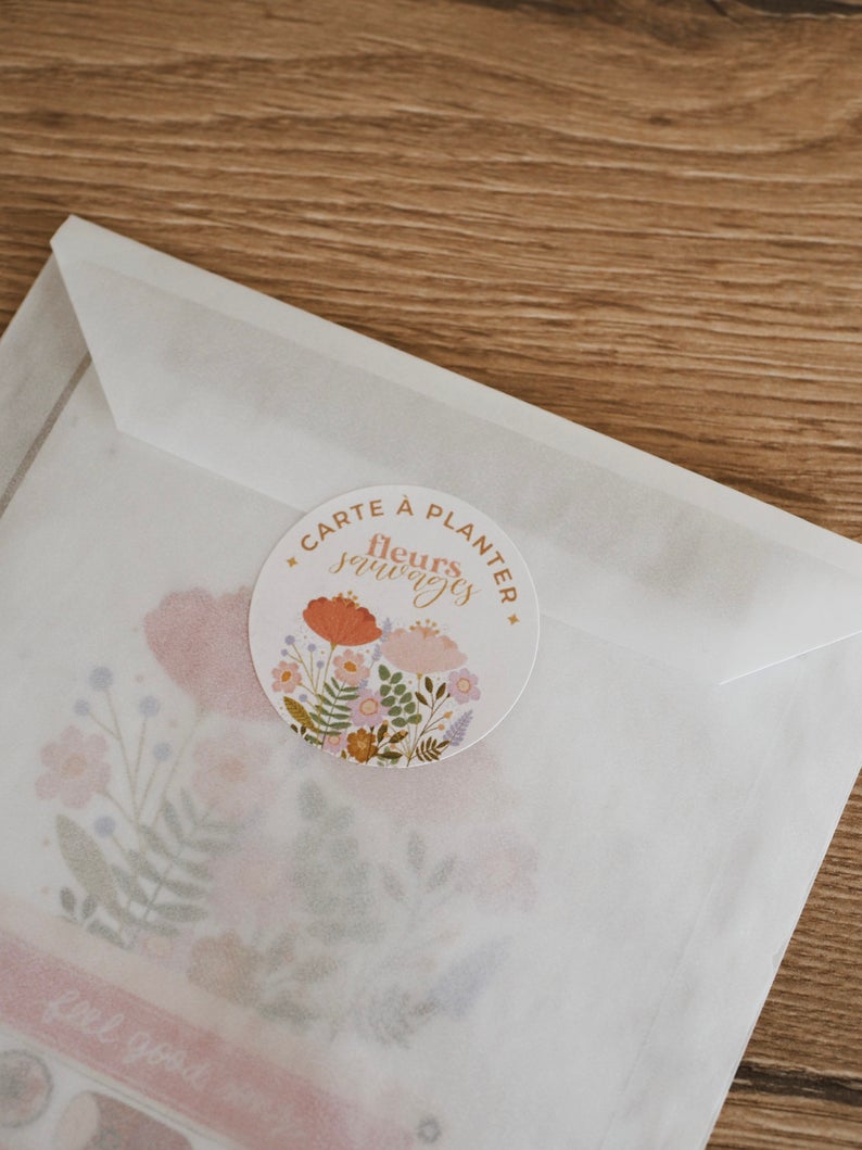 Carte à planter • Illustration "Give me Flowers"