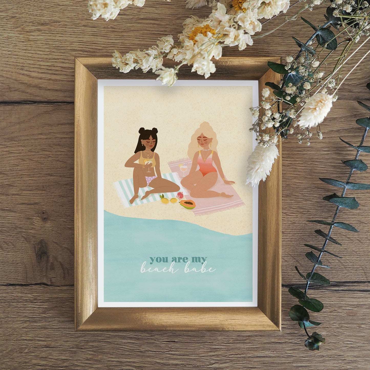 Carte postale "Beach Babes"