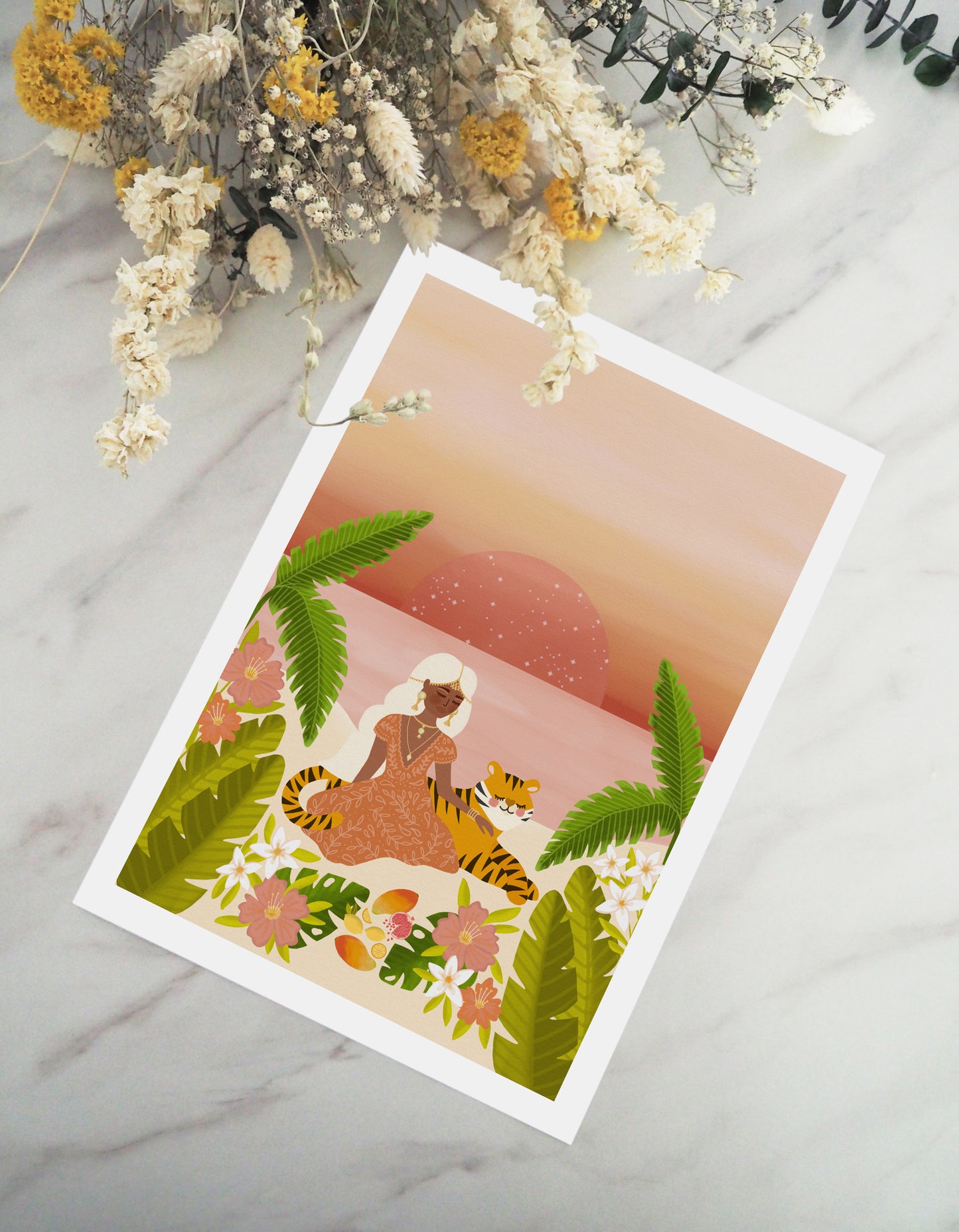 Affiche / Poster A4 • Illustration « Best Friends »