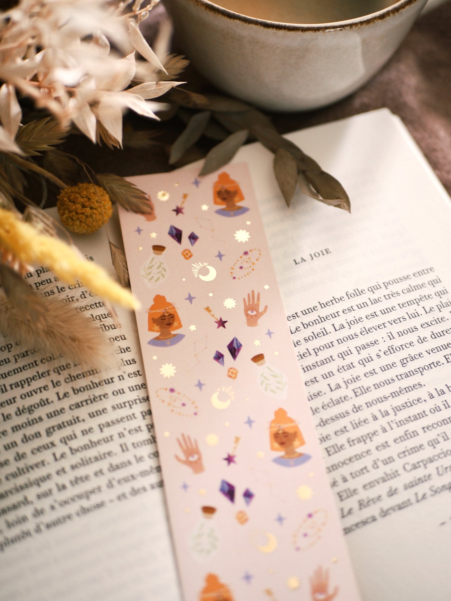 Marque-pages avec dorure « The Witches Bookmark »