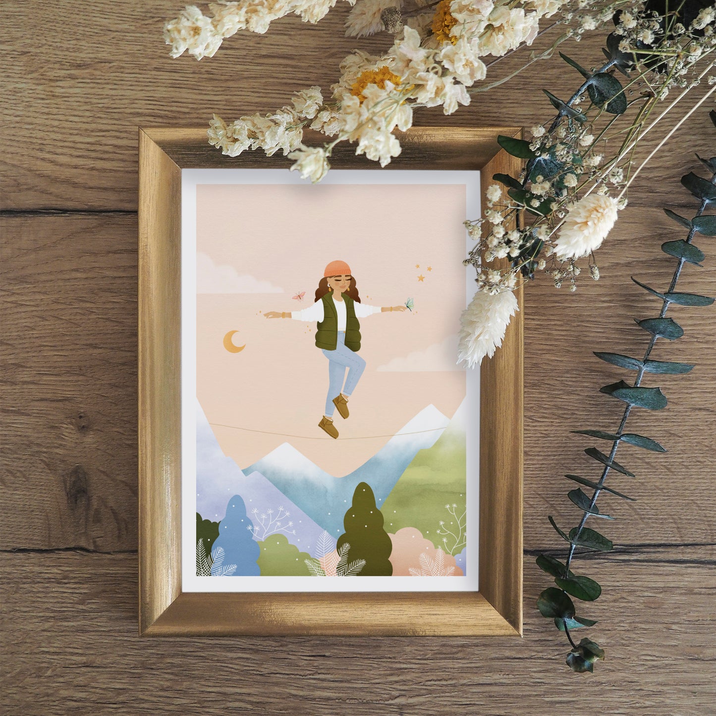 Carte postale "Moment Suspendu"