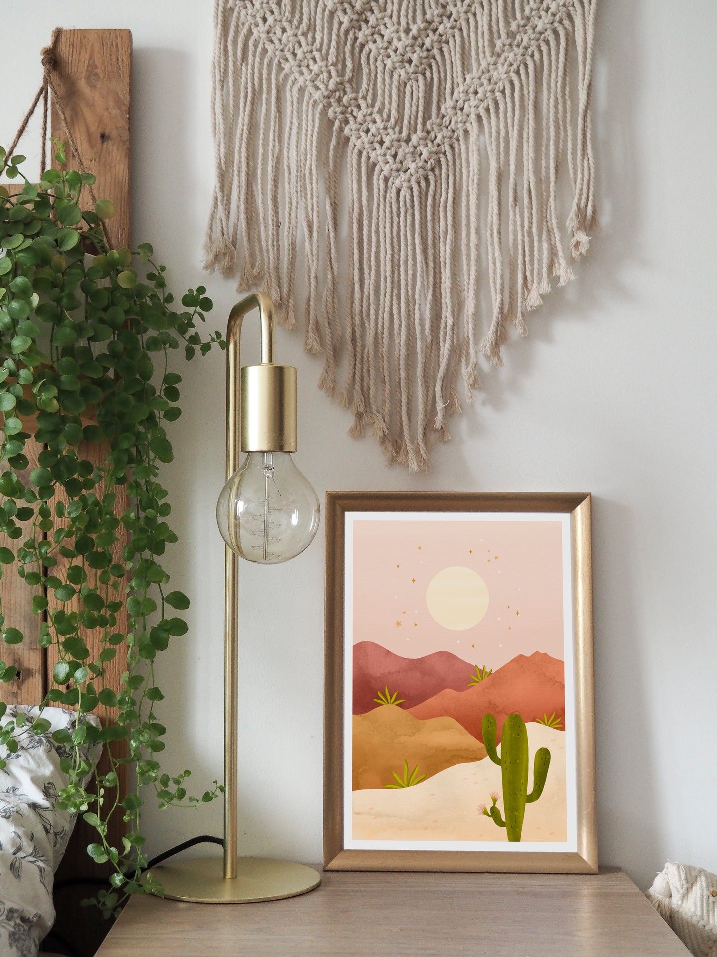 Affiche / Poster A4 • Illustration « Joshua Tree »