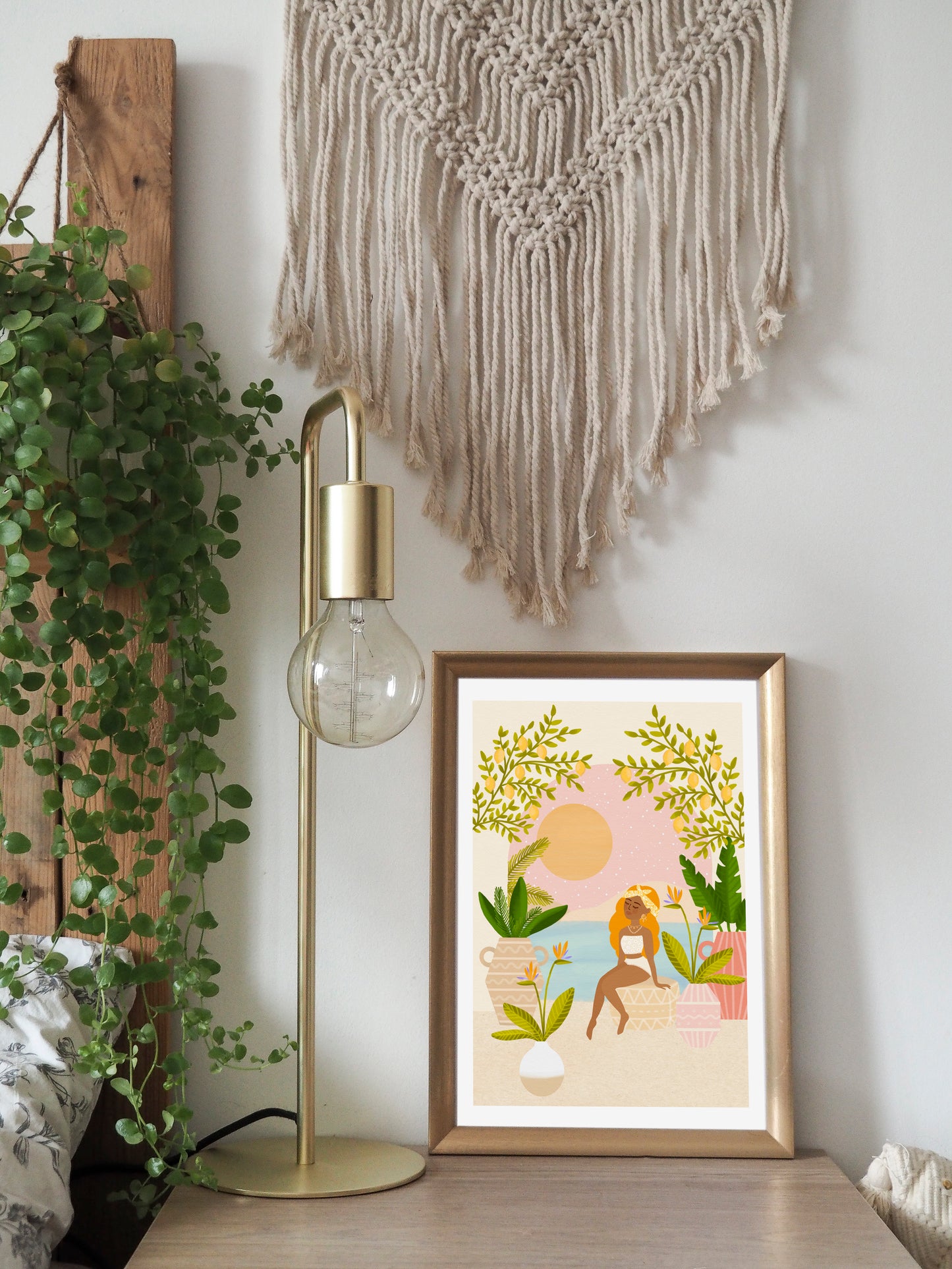 Affiche / Poster A4 • Illustration « Paradise »