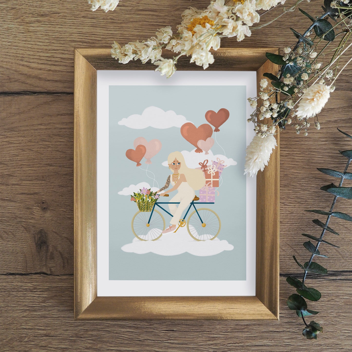 Carte postale "Spread the Love"