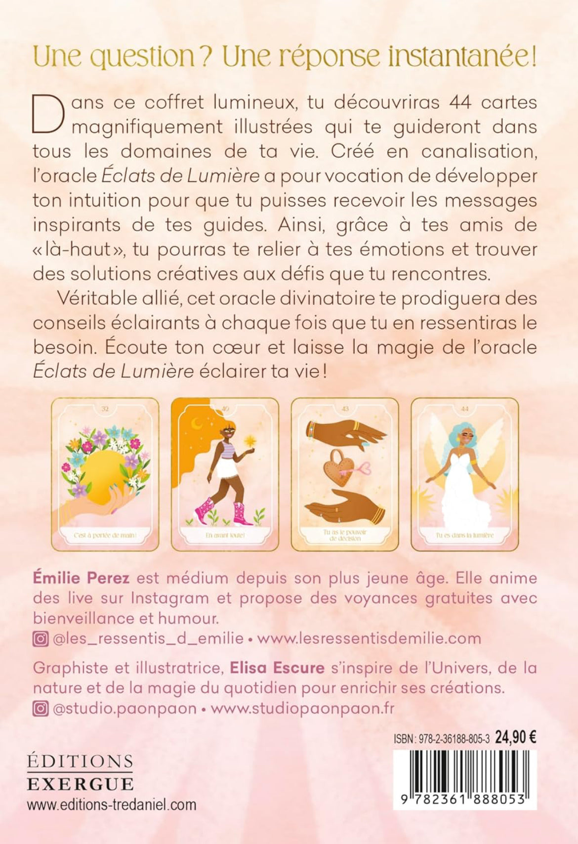 Coffret Oracle « Eclats de Lumière »