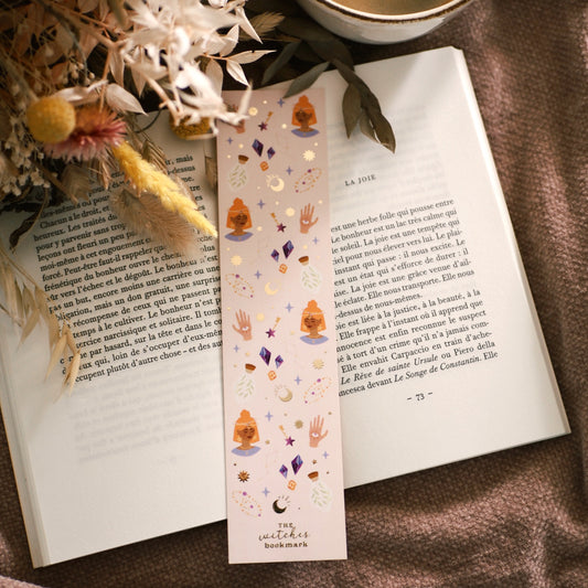 Marque-pages avec dorure « The Witches Bookmark »