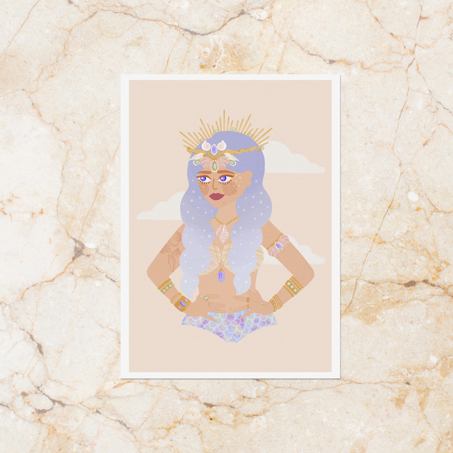 Affiche A5  « Néréide, the Ocean Queen »